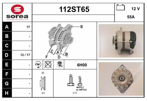 Alternator (112ST65)