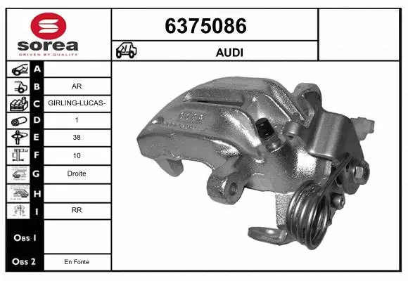 Brake Caliper (6375086)