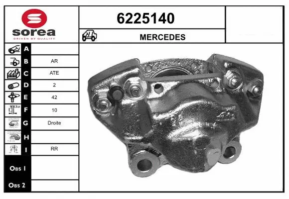 Brake Caliper (6225140)