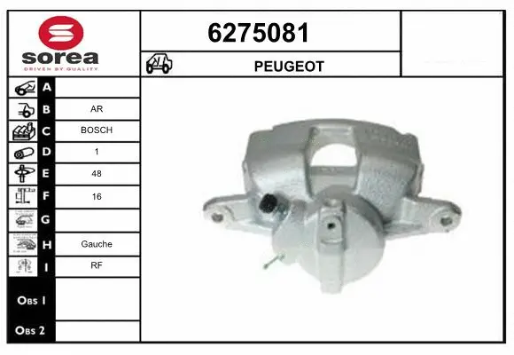 Brake Caliper (6275081)