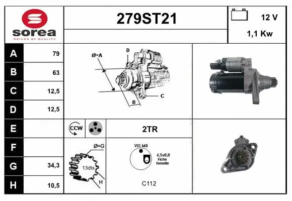 Starter (279ST21)