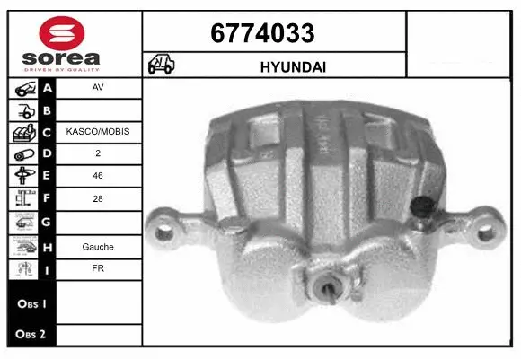 Brake Caliper (6774033)