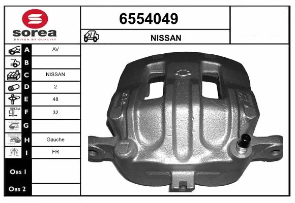 Brake Caliper (6554049)