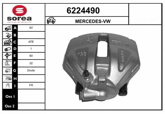 Brake Caliper (6224490)