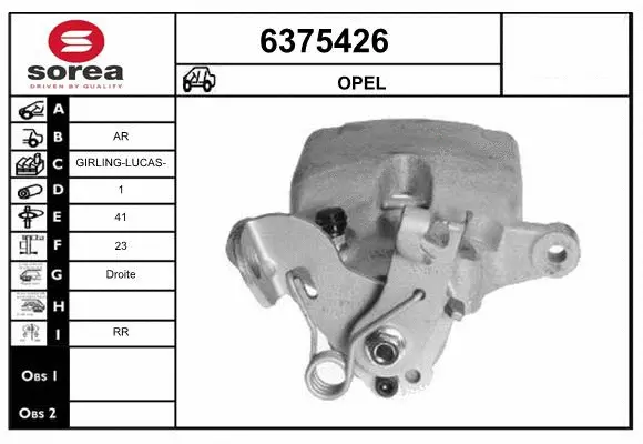 Brake Caliper (6375426)