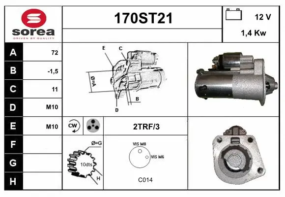 Starter (170ST21)