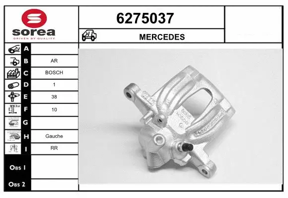 Brake Caliper (6275037)