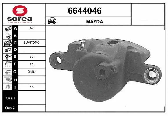 Brake Caliper (6644046)