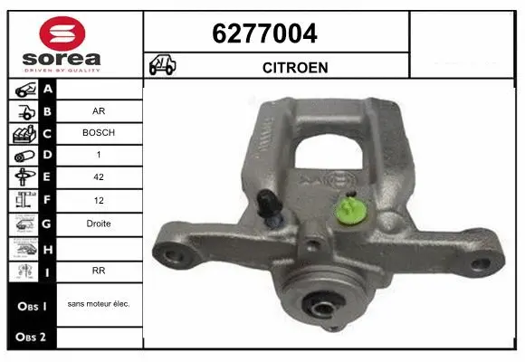 Brake Caliper (6277004)
