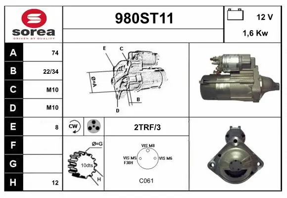 Starter (980ST11)
