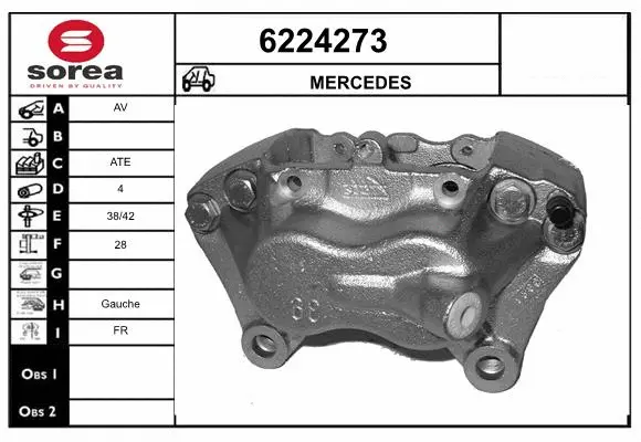 Brake Caliper (6224273)