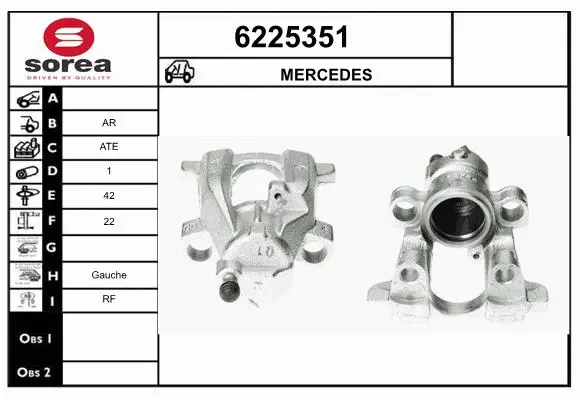 Brake Caliper (6225351)