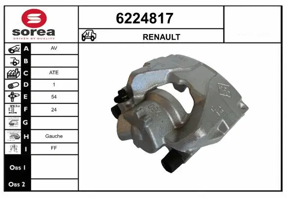 Brake Caliper (6224817)