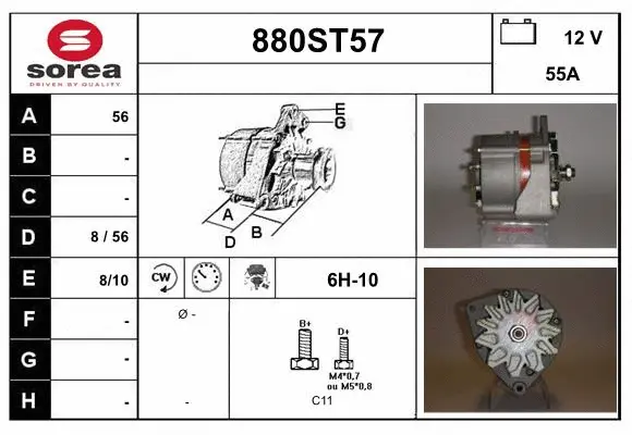 Alternator (880ST57)