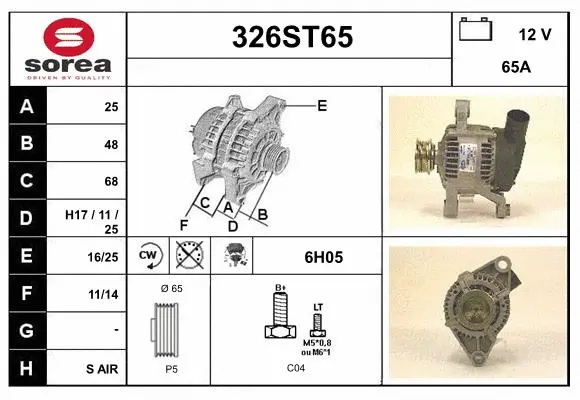 Alternator (326ST65)