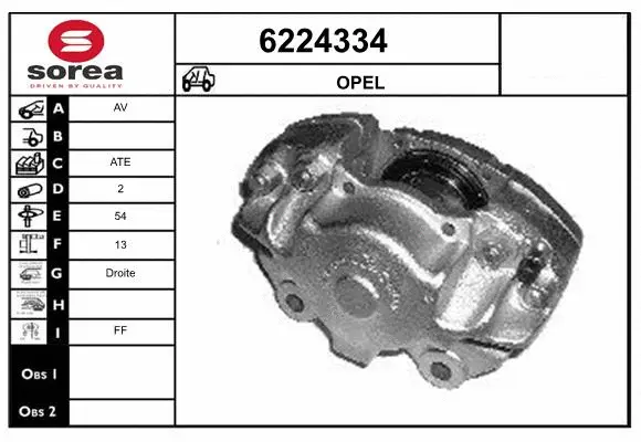 Brake Caliper (6224334)