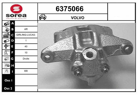 Brake Caliper (6375066)