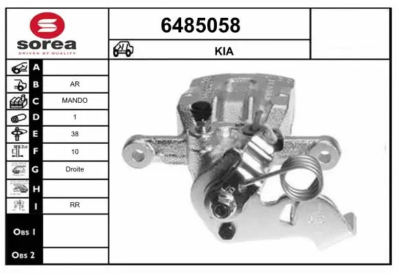 Brake Caliper (6485058)