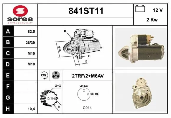 Starter (841ST11)