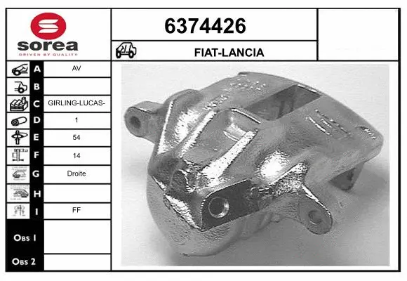 Brake Caliper (6374426)