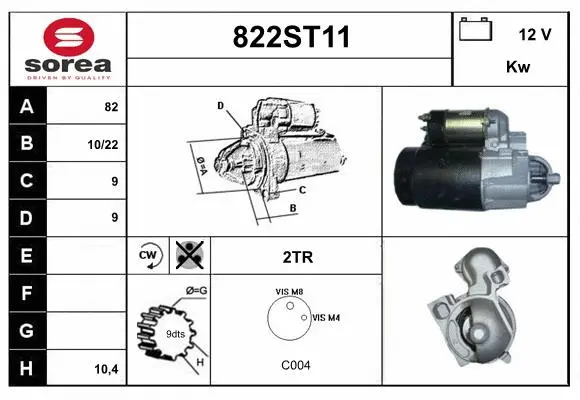 Starter (822ST11)