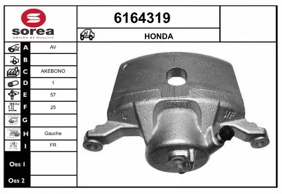 Brake Caliper (6164319)