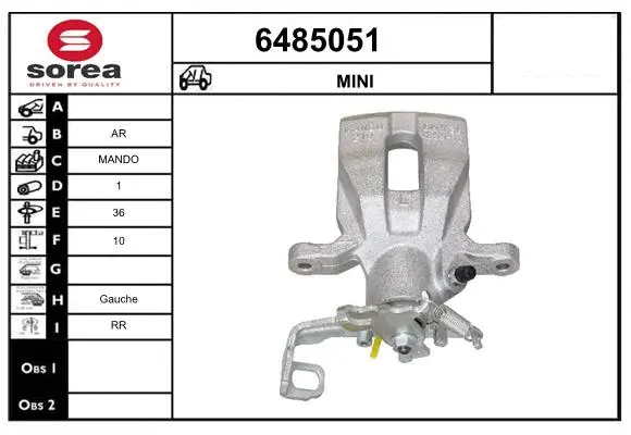 Brake Caliper (6485051)