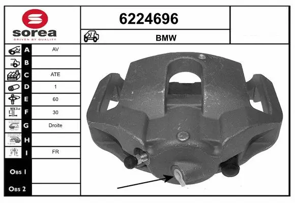 Brake Caliper (6224696)