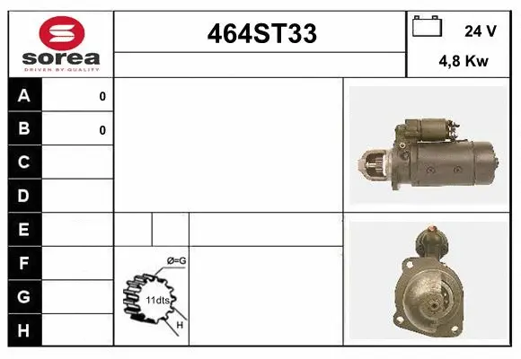 Starter (464ST33)