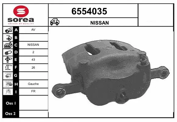 Brake Caliper (6554035)