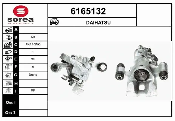 Brake Caliper (6165132)