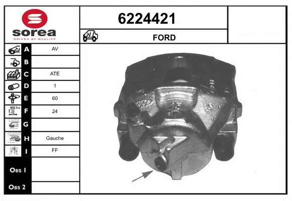 Brake Caliper (6224421)