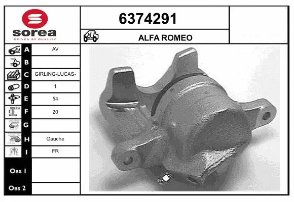 Brake Caliper (6374291)