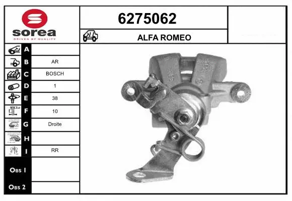 Brake Caliper (6275062)