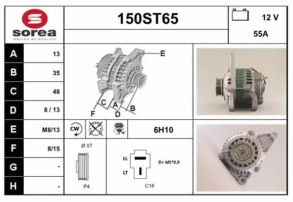 Alternator (150ST65)