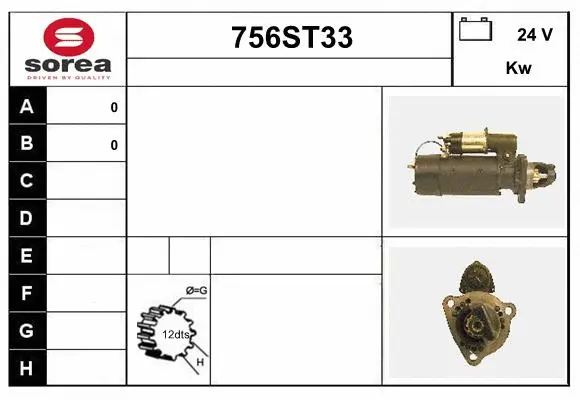 Starter (756ST33)