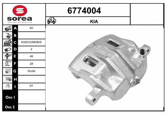 Brake Caliper (6774004)