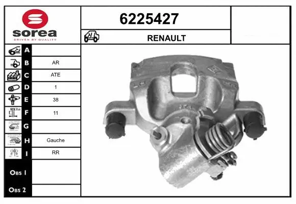 Brake Caliper (6225427)