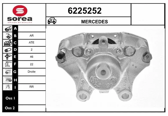 Brake Caliper (6225252)