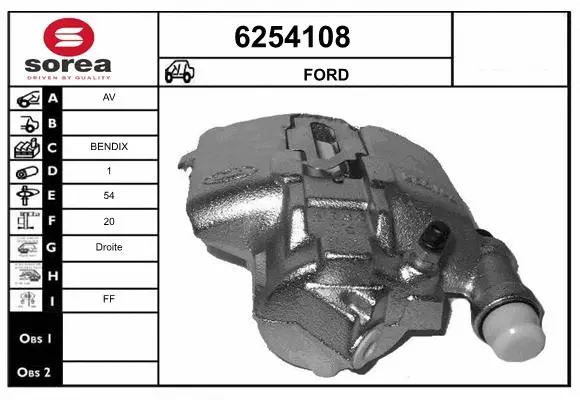 Brake Caliper (6254108)