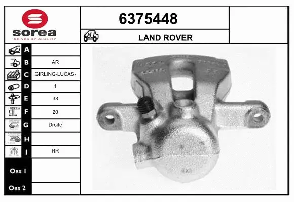 Brake Caliper (6375448)