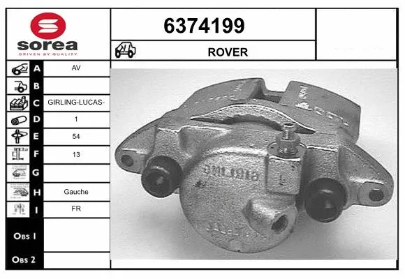 Brake Caliper (6374199)