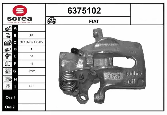 Brake Caliper (6375102)