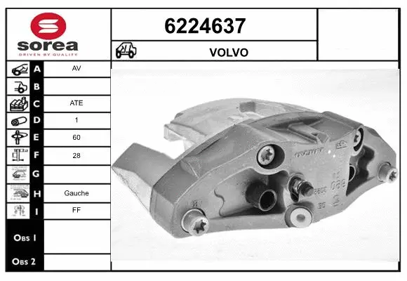 Brake Caliper (6224637)