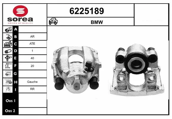 Brake Caliper (6225189)