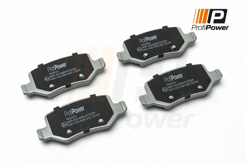 Brake Pad Set, disc brake (1B2033)