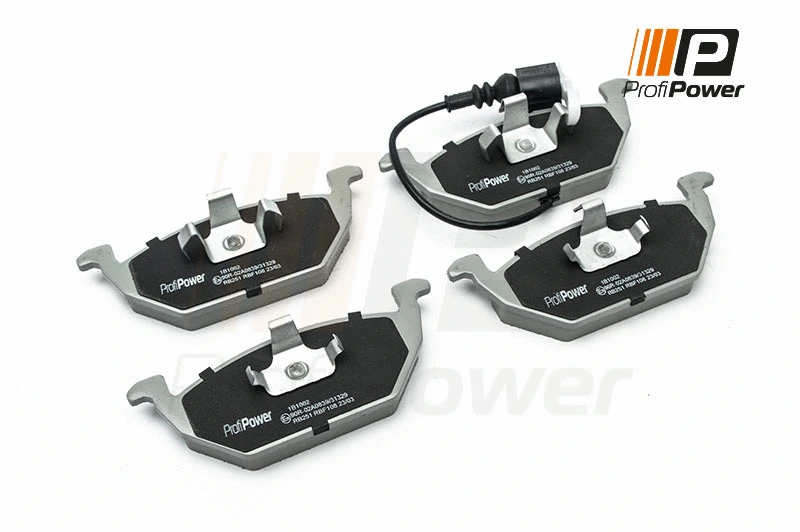 Brake Pad Set, disc brake (1B1002)