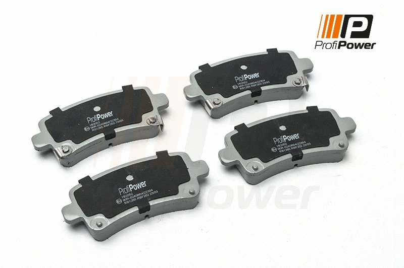 Brake Pad Set, disc brake (1B2052)