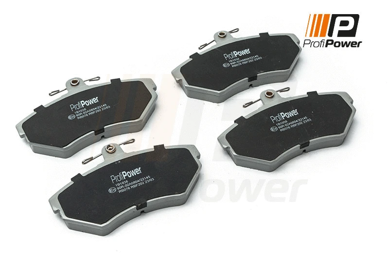 Brake Pad Set, disc brake (1B1038)