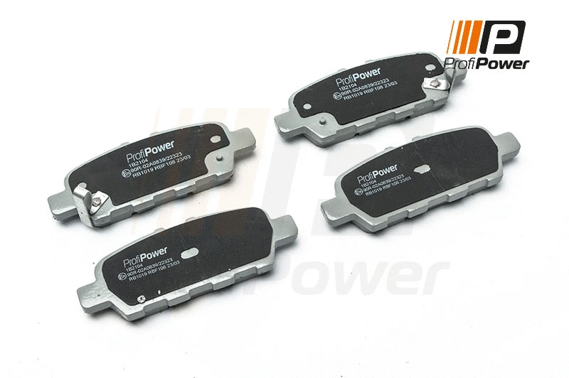 Brake Pad Set, disc brake (1B2104)